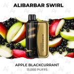 Alibarbar Swirl Apple Blackcurrant 13000 Puffs