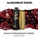 Alibarbar Swirl Black Pomegranate Cherry 13000 Puffs