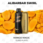 Alibarbar Swirl Mango Magic 13000 Puffs