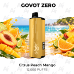GOVOT ZERO Citrus Peach Mango 12000 Puffs