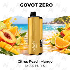 Goot zero citrus peach mango 12000 puffs