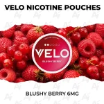VELO Nicotine Pouches – Blushy Berry 6mg