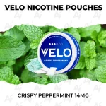 VELO Nicotine Pouches – Crispy Peppermint 14mg