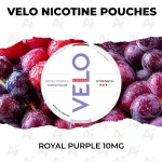 VELO Nicotine Pouches – Royal Purple 10mg