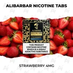 ALIBARBAR Nicotine Tabs – Strawberry 4mg